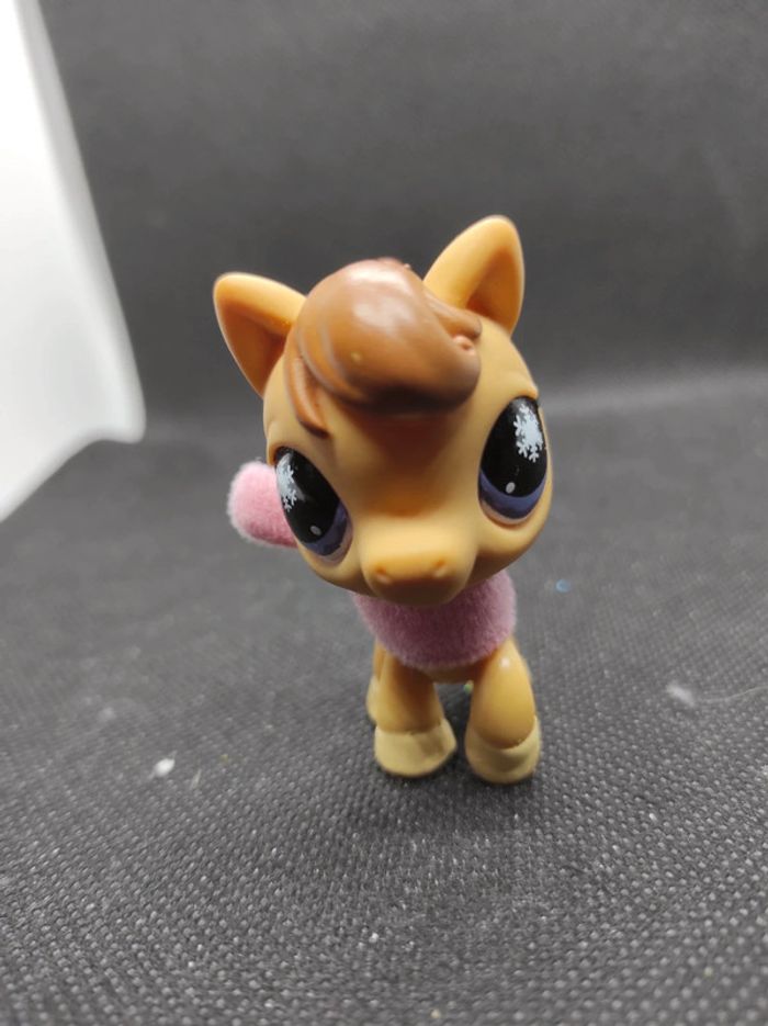 my Littlest Petshop LPS horse cheval 684 #geektradelpscheval - photo numéro 2