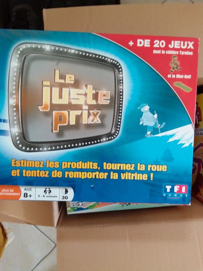 Jeux le juste prix