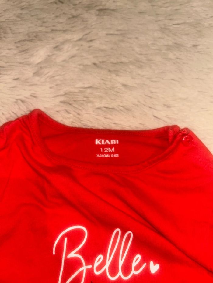 lot de 2 maillot à manche longue 12 mois - photo numéro 5