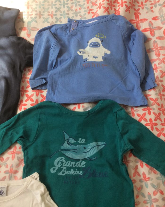 Lot de 6 T-shirts manches longues - Taille 86 cm / 24 mois / 2 ans - photo numéro 4