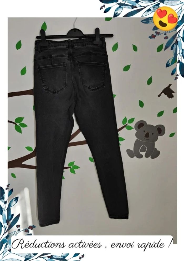 Jean noir femme T38 - photo numéro 4