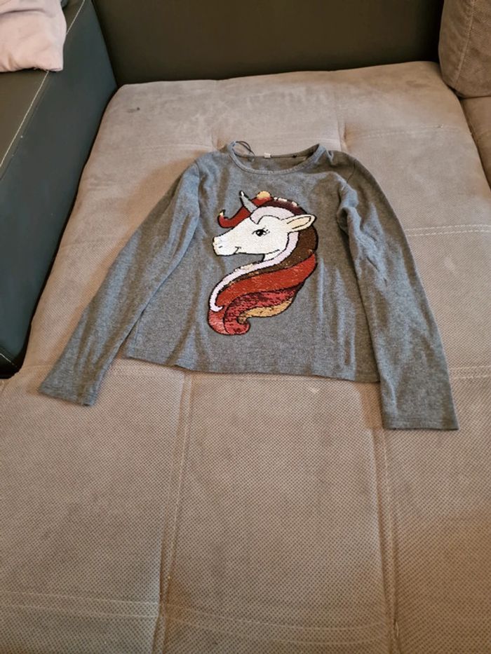 Tee-shirt manches longues fille