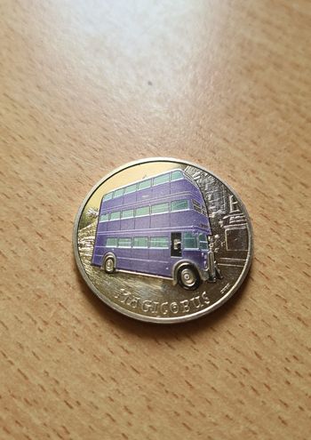 Médaille monnaie de Paris Harry Potter Magicobus 