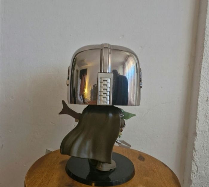 🚀 Figurine Funko Pop! Mandalorian Chromé 🚀 - photo numéro 3