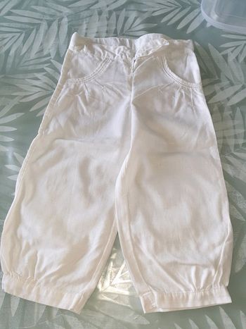 Pantalon en lin Kiabi 24 mois