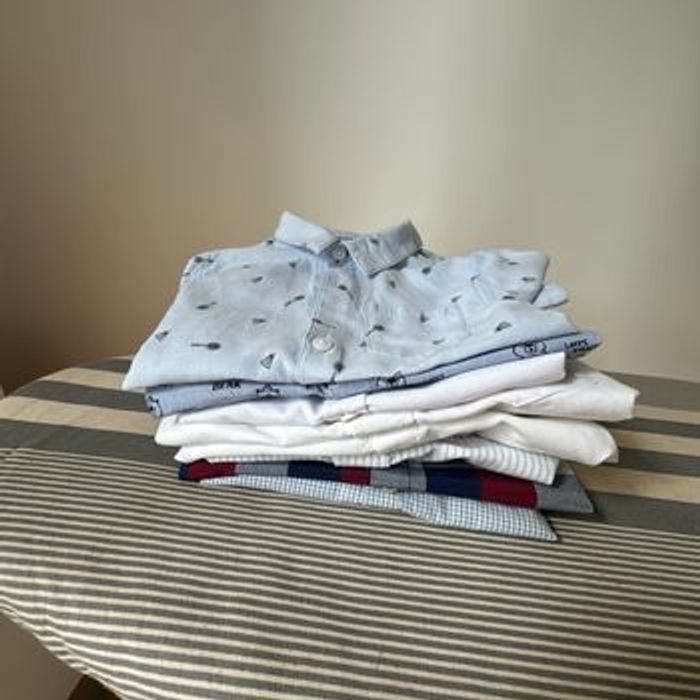 Lot 8 chemises garçon