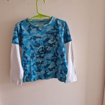 6 ans tee-shirt turquoise