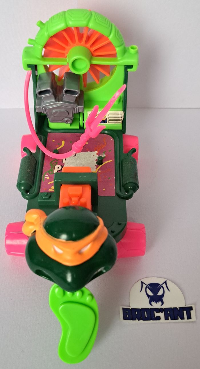 Véhicule pour figurine Tortues Ninja TMNT Cheapskate II Playmates Toys 1991 - photo numéro 3