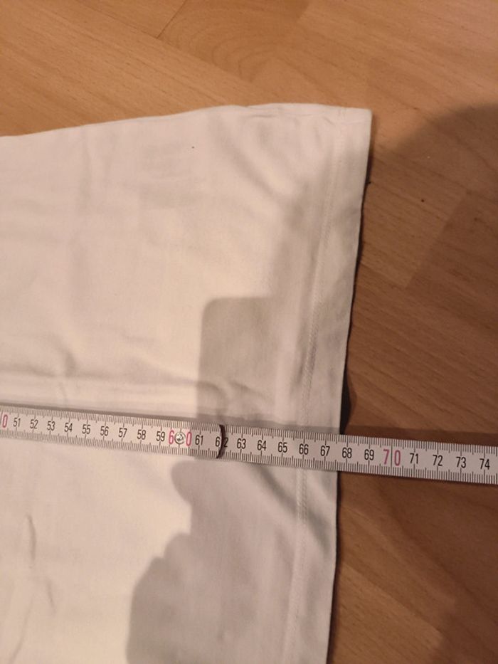 T-shirt blanc manches 3/4 Canda taille XL - photo numéro 8