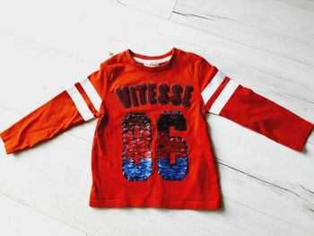 Vêtement garçon tee-shirt manches longues à sequins DPAM Du Pareil au même 4 ans