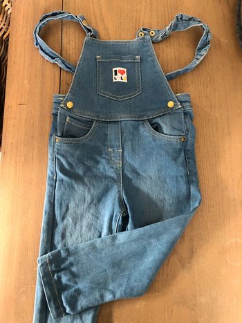 Salopette bleue claire Lulu Castagnette 24 mois