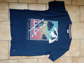 T shirt bleu marine XL