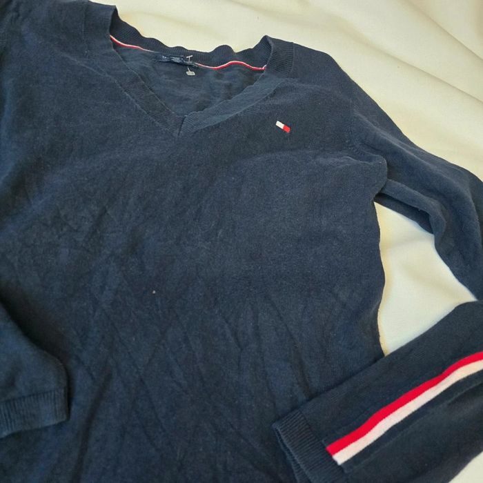 Pull Col v tommy hilfiger - photo numéro 2