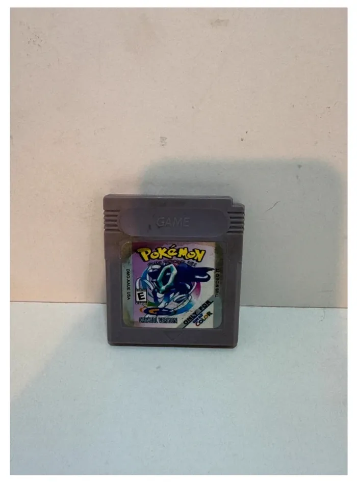 Pokémon Version Cristal Game Boy Color c