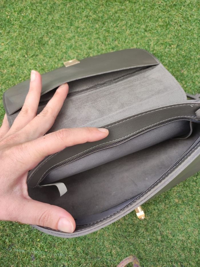 Sac à main gris - photo numéro 3