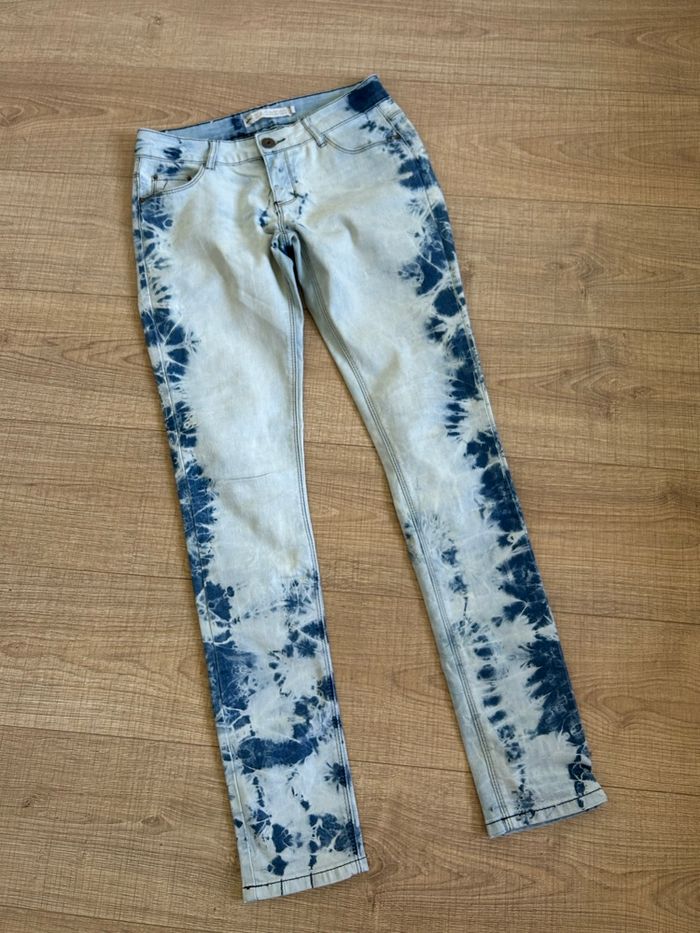 Jean bleu et bleu clair Zac & Zoé taille M bon état - photo numéro 7