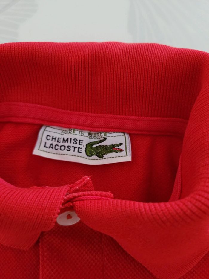 Polo Lacoste 6 ans - photo numéro 3