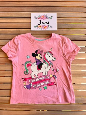 Teeshirt Minnie 3 ans