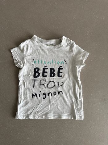 T -shirt 18 mois