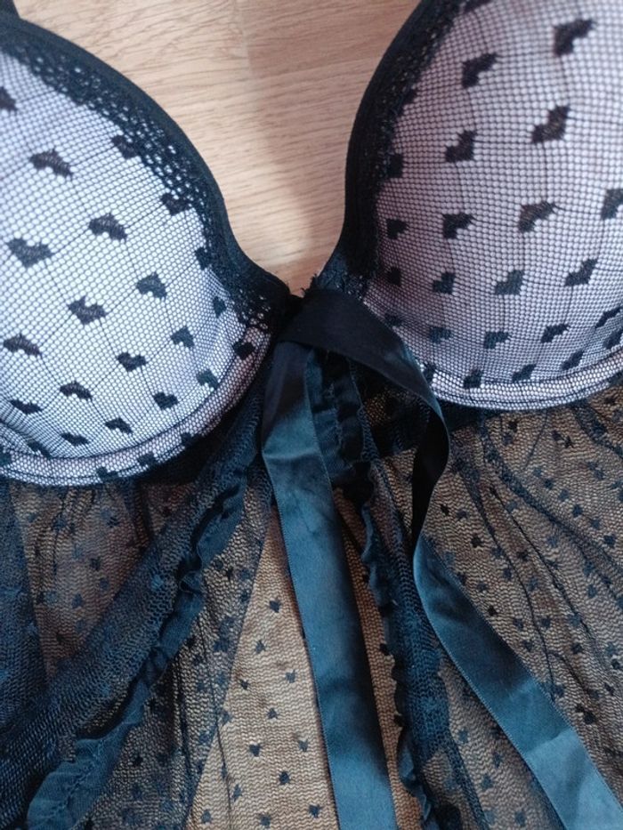 Nuisette noire dentelle 95C (95 C) - photo numéro 10
