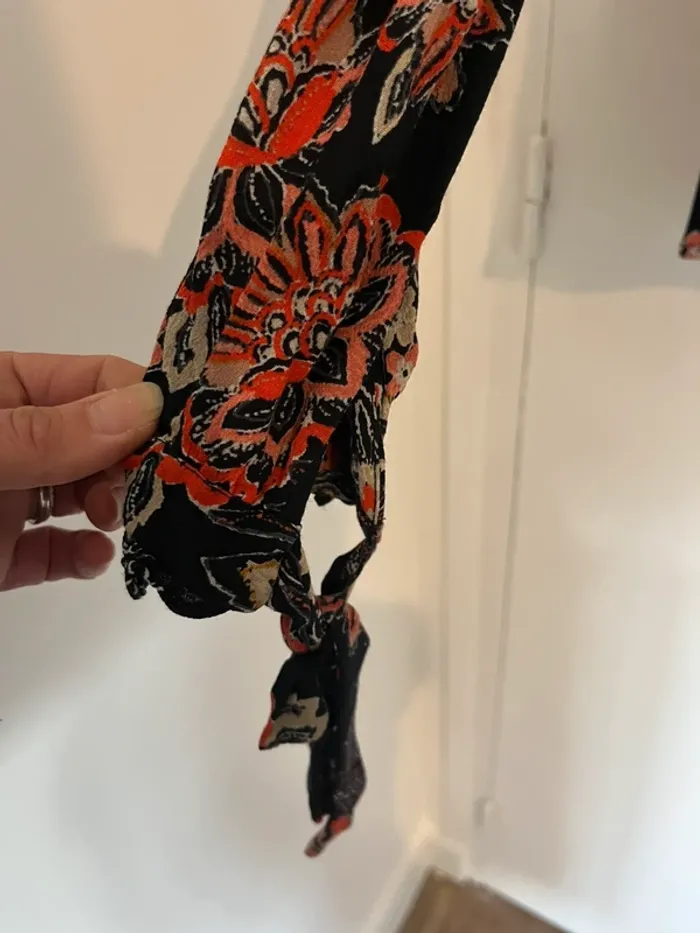 Blouse fleurie Promod - taille XS - photo numéro 3