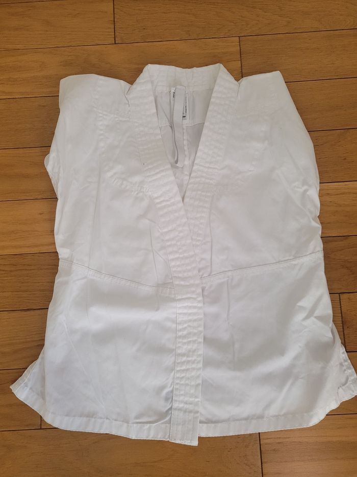 Kimono blanc décathlon - photo numéro 4