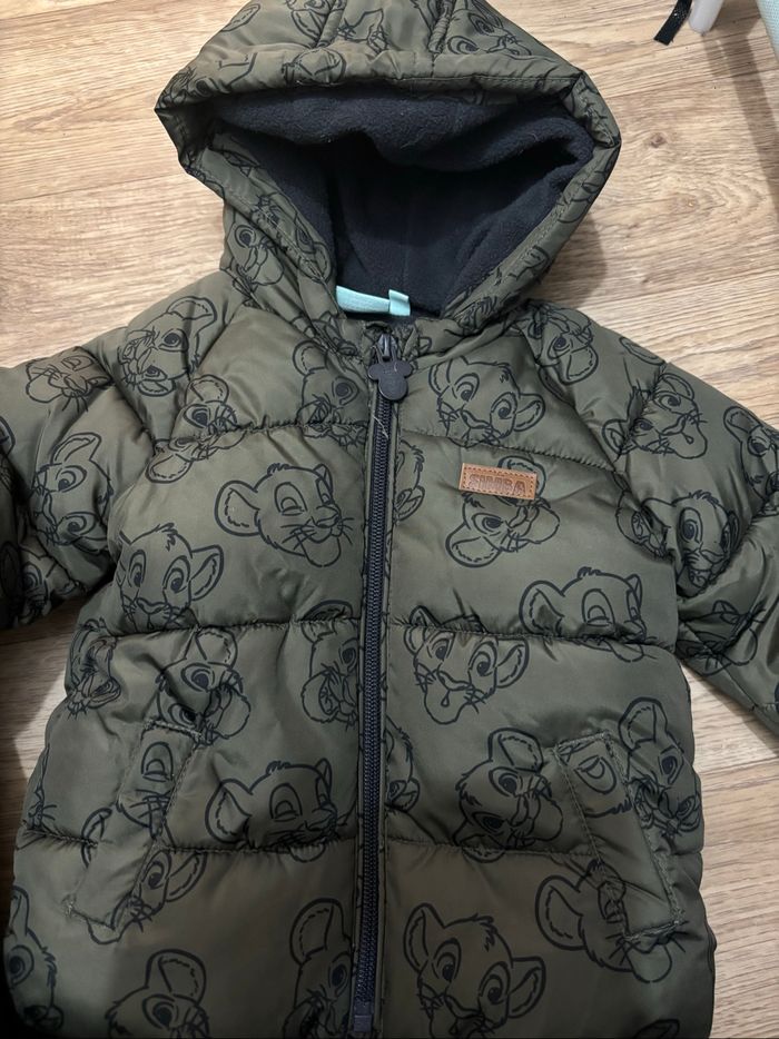 Manteau de Roi Lion 9 mois