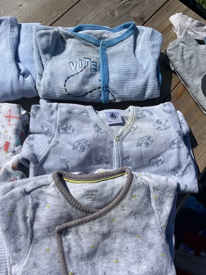 Lot 6 pijamas divers marques 3 mois - photo numéro 3