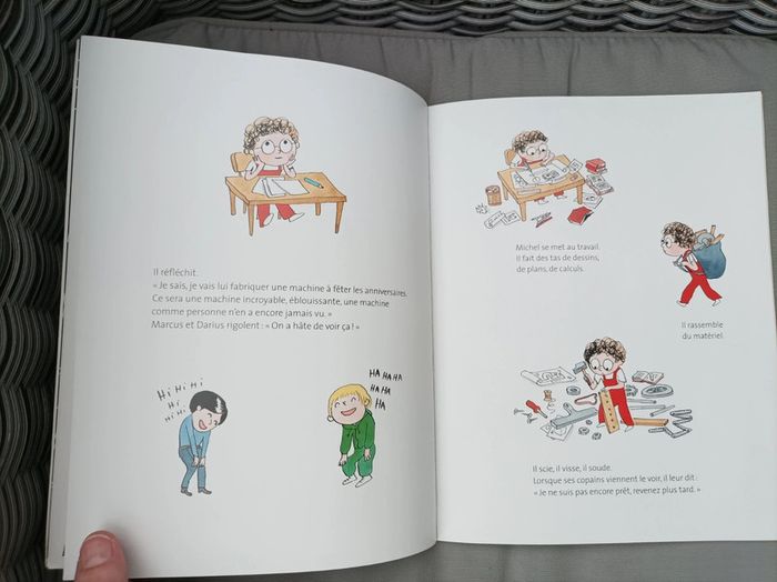 Livre école des loisirs "la machine de Michel" - photo numéro 4
