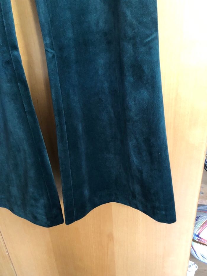 Pantalon velours vert sapin - photo numéro 5