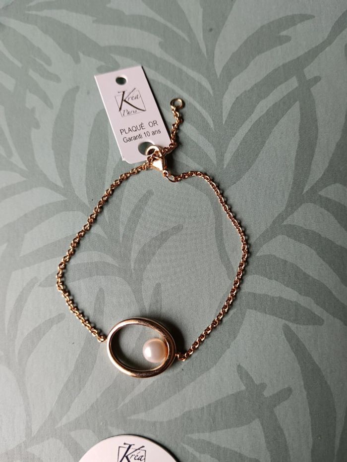 Parure plaqué or - photo numéro 3