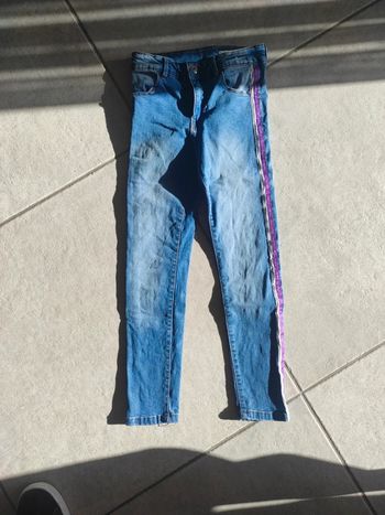 Jean slim lefties 7-8 ans