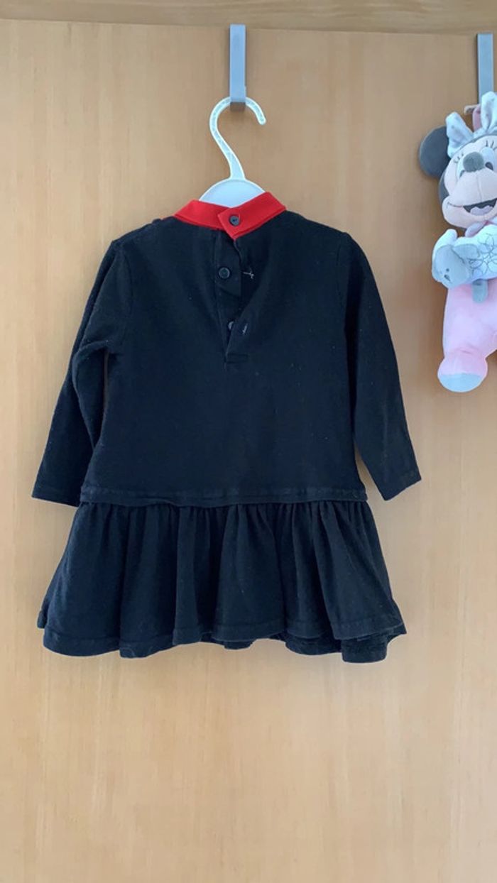 Robe manches longues « cœurs » 12 mois - photo numéro 3