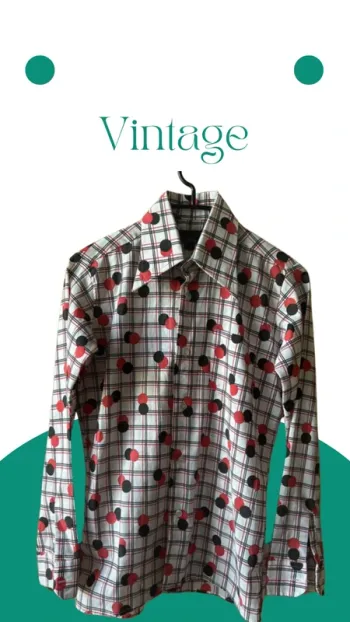 Chemise vintage seventies