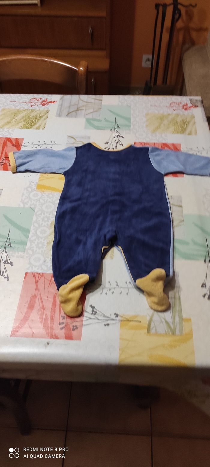 Grenouillère velours naissance influx - photo numéro 7
