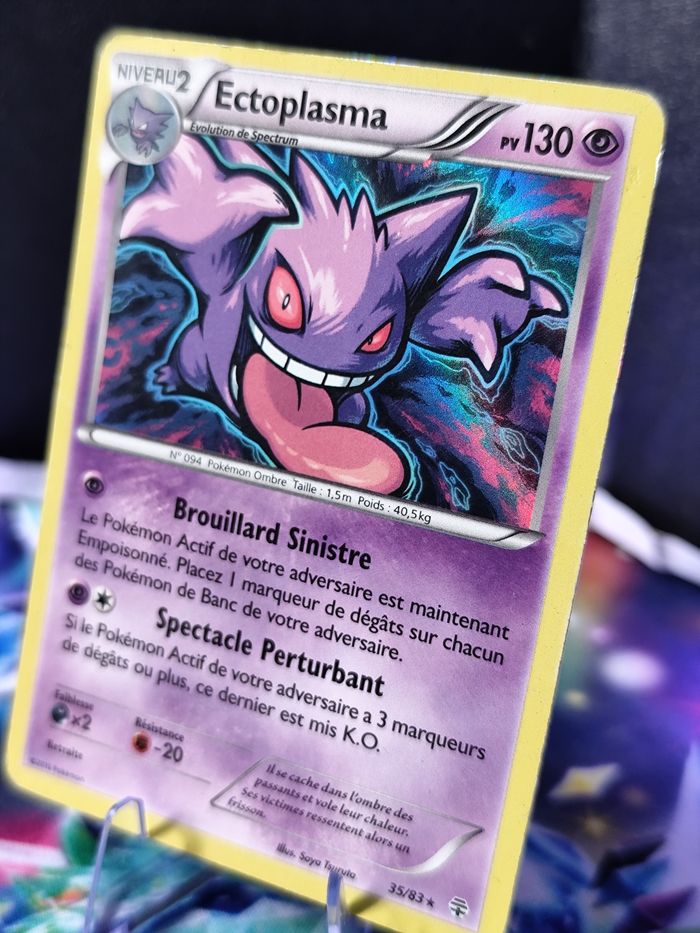 Carte pokémon 🇨🇵 Ectoplasma Holo 35/83 Génération XY - photo numéro 3