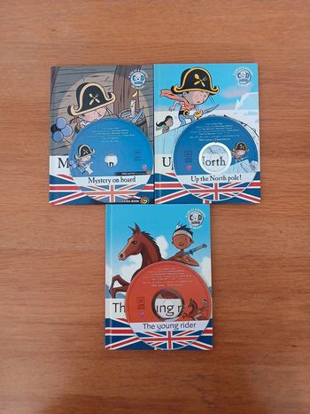 Lot livre CD anglais