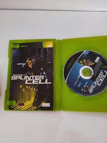 Jeu xbox splintercell état neuf
