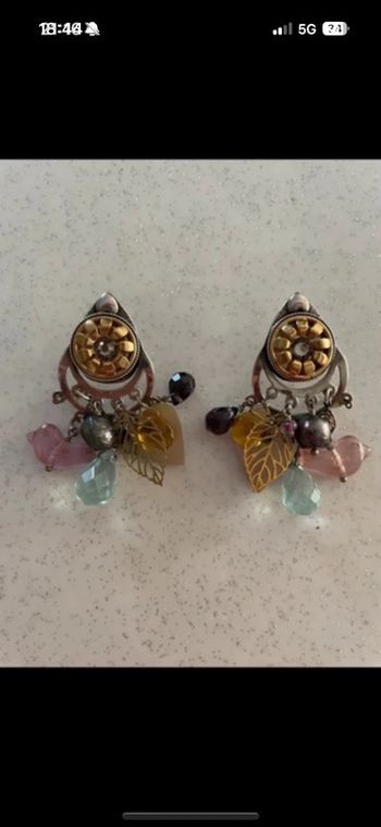 Boucles d’oreilles Réminiscence