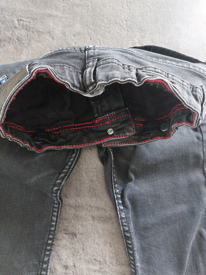 Lot de 2 jeans skinny réglable 👦 Okaidi 8ans - photo numéro 4