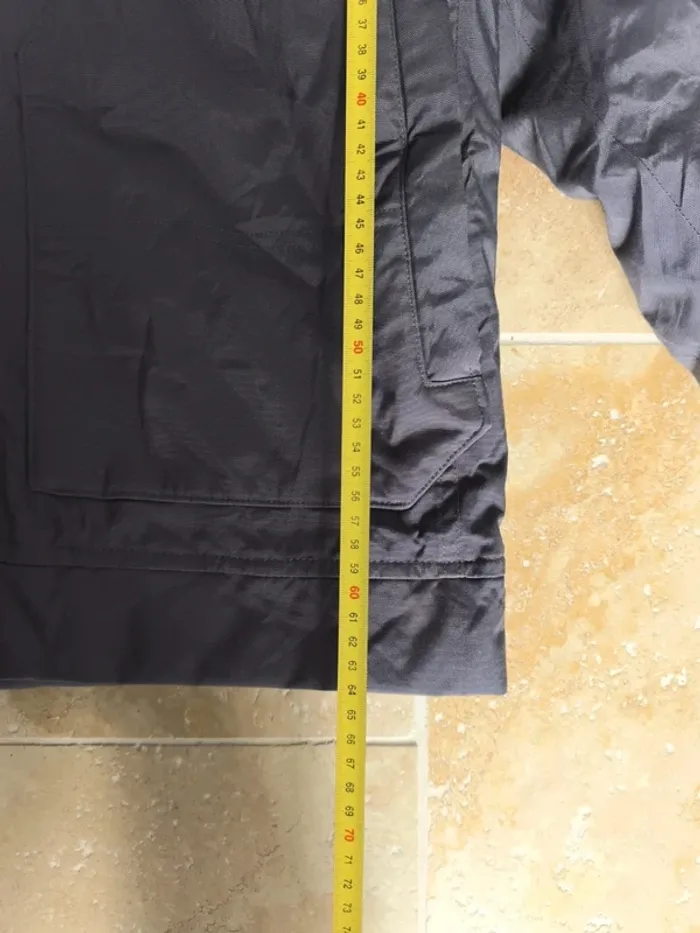 Manteau doudoune chaud épais gris The North Face taille S excellent état HyVent - photo numéro 5