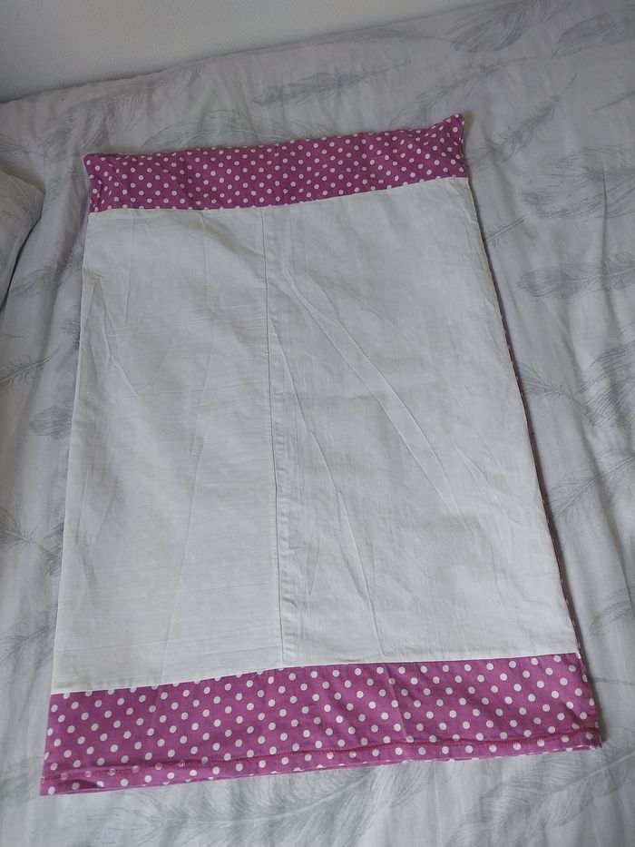Housse de matelas à langer – 74 × 50 cm – Fait main avec amour - photo numéro 4