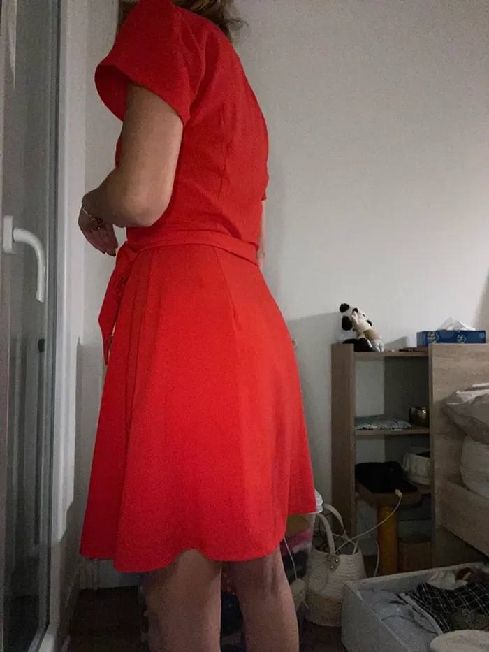 Robe rouge - H&M - photo numéro 3
