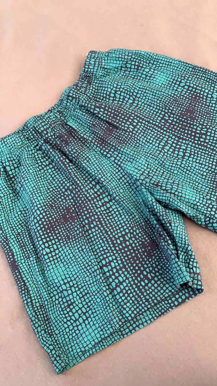 Short vert/noir garçon 12 ans C&A - photo numéro 2