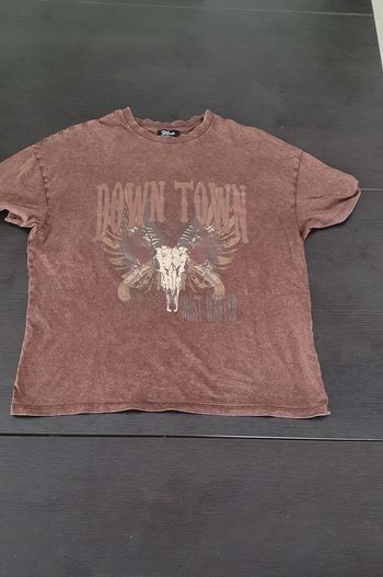 T shirt neuf marron en XS