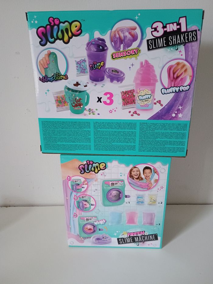 Magnifique lot de slime parfait pour offrir machine à laver et shaker - photo numéro 4