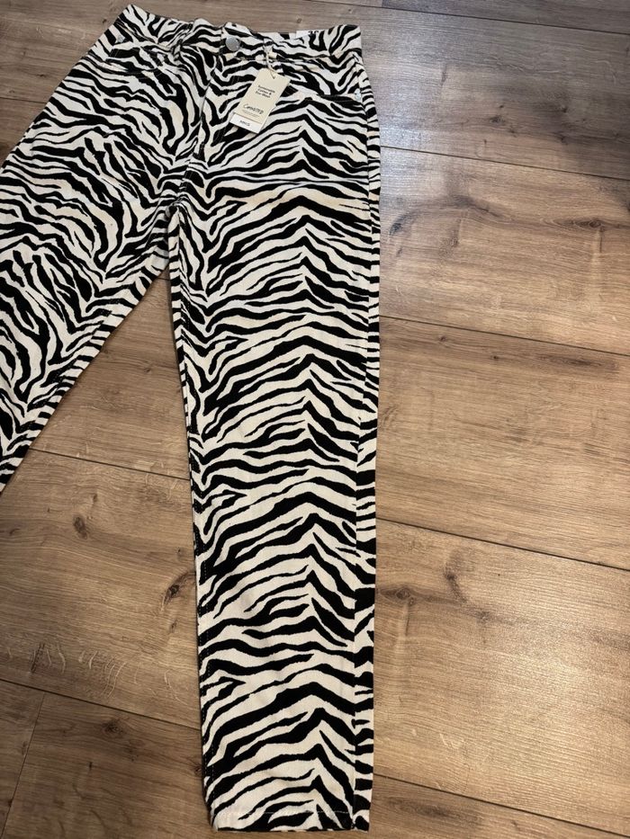 Jeans Mango zébra taille M femme - photo numéro 10