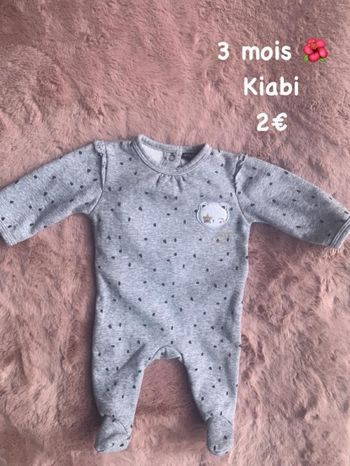 Pyjama 🌺 3 mois 🌺 Kiabi
