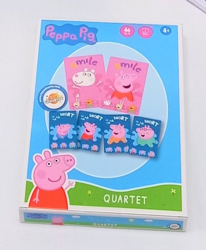 Peppa Pig ( bleu-jaune ) - Lot NEUF - photo numéro 3