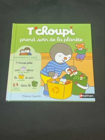 Livre Tchoupi prend soin de la planète